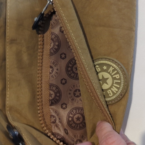 Kipling Camel brown shoulder bag - Picture 4 of 10